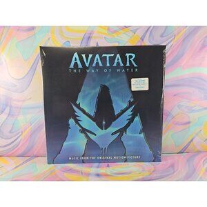 Avatar: the Way of Water by Simon Franglen (Record, 2023) New Sealed, Aqua Color